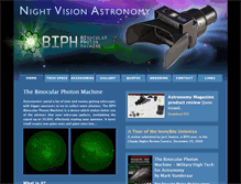 Tablet Screenshot of nightvisionastronomy.com